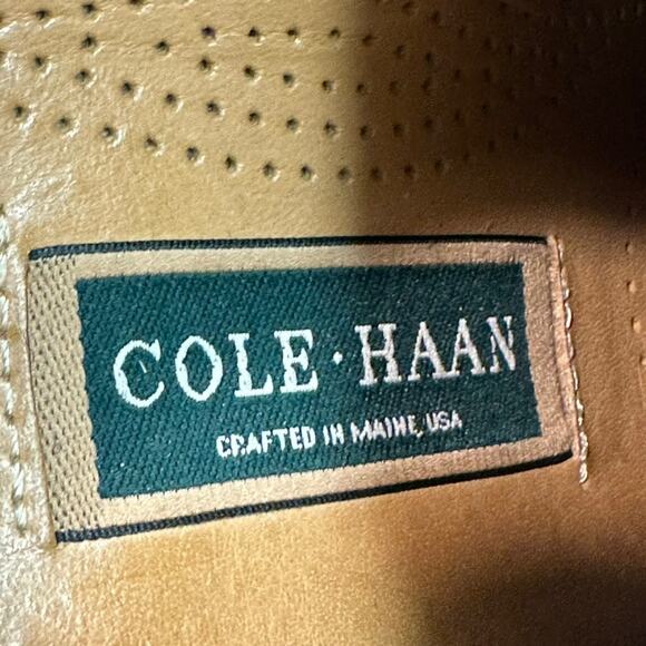 VERY GOOD Rancourt & Co. x Cole Haan Oxford Wingtip Cap Toe Brown Maine USA 8.5 - Picture 10 of 13